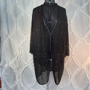 Sequin and Beaded Duster/ Cardigan